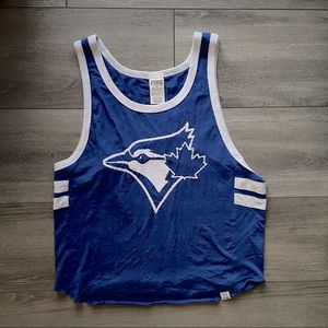 ⭐️3/$25⭐️ Pink by Victoria Secret Toronto Blue Jays Sequin Tank Top, Size Small